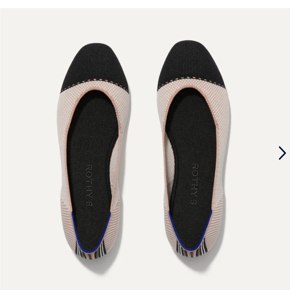 Rothy’s Square in Color “Tuxedo” sz 9.5